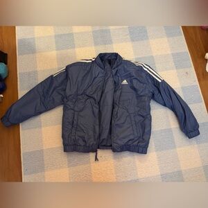 Adidas Men's Navy Windbreaker